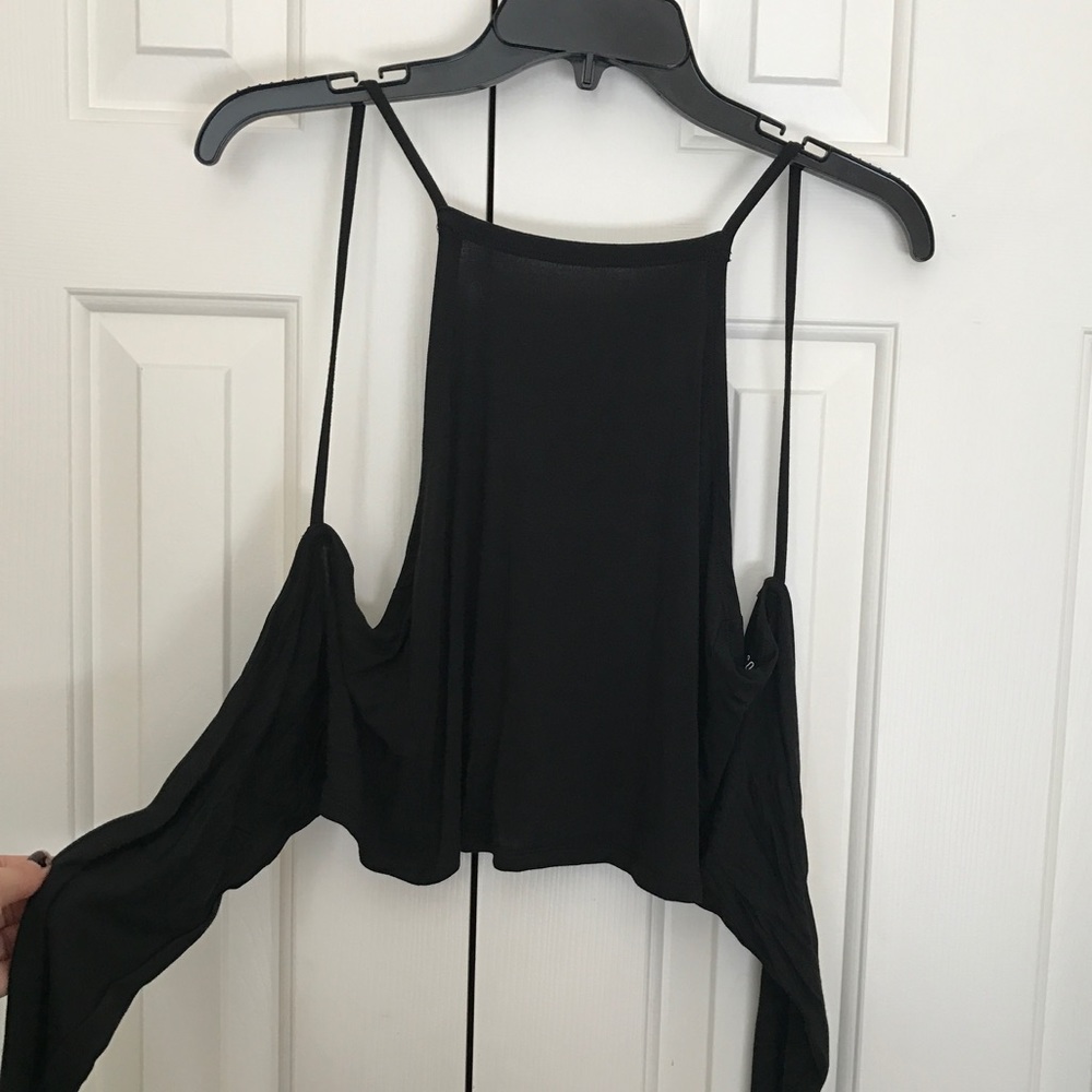 American eagle tie back top